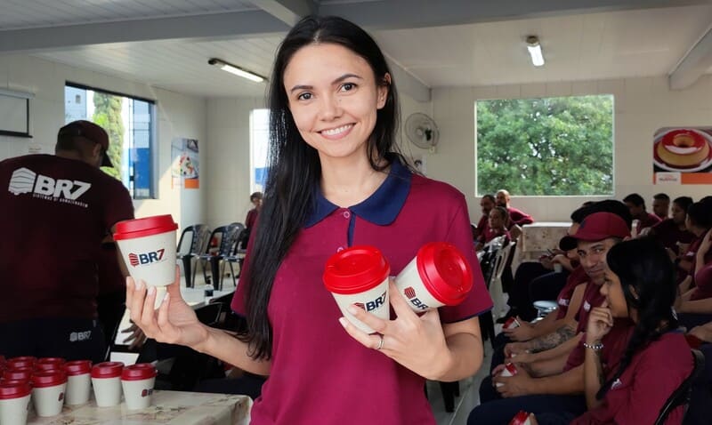 SUSTENTABILIDADE: BR7 ADOTA USO DE COPOS BIODEGRADÁVEIS